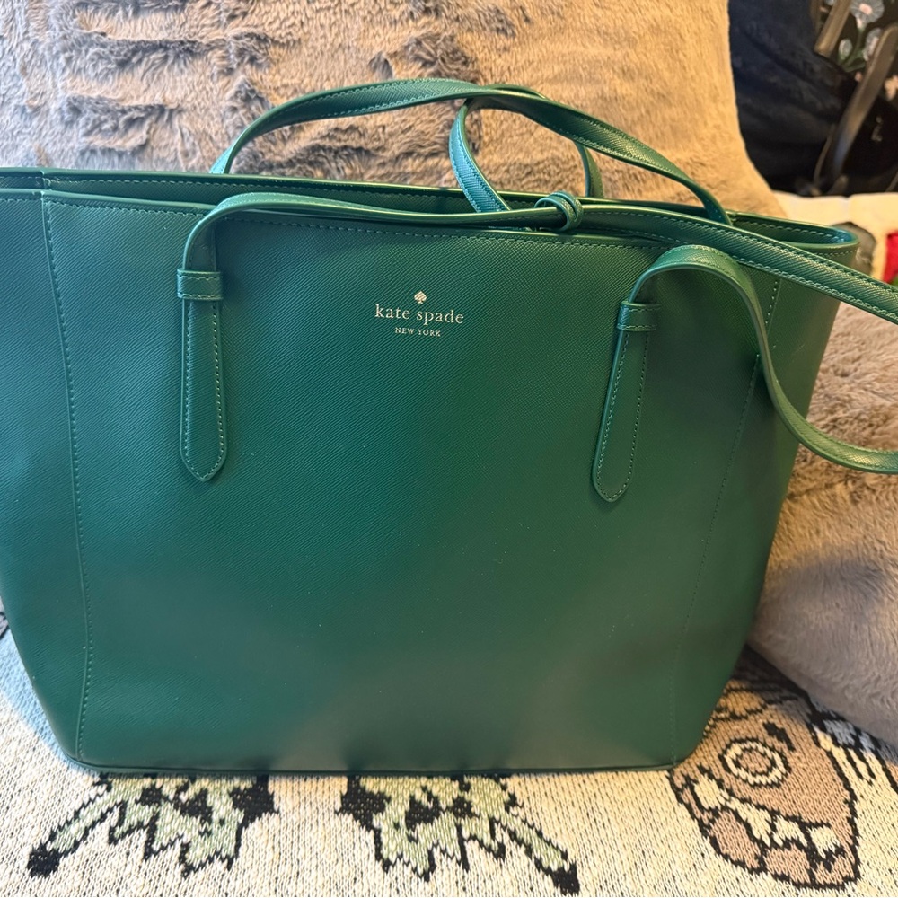 Kate Spade Emerald Green Tote